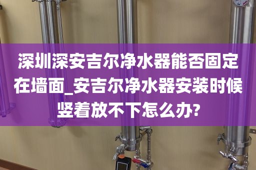 深圳深安吉尔净水器能否固定在墙面_安吉尔净水器安装时候竖着放不下怎么办?