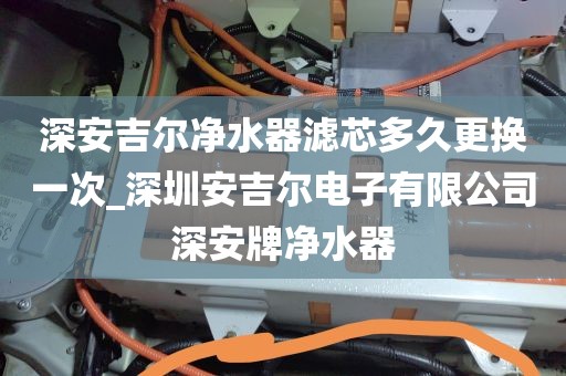 深安吉尔净水器滤芯多久更换一次_深圳安吉尔电子有限公司深安牌净水器