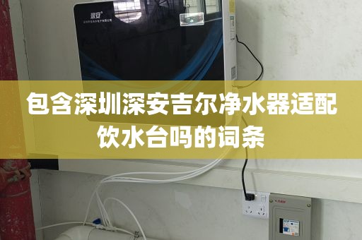 包含深圳深安吉尔净水器适配饮水台吗的词条